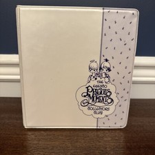 New -PRECIOUS MOMENTS COLLECTORS CLUB BINDER NOTEBOOK 1979-1990 - Divider Sealed
