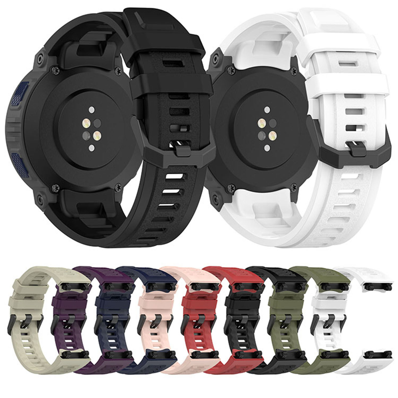 Wrist Strap Multi-color Silicone Watch Band For Amazfit Active Edge（A2212）Watch