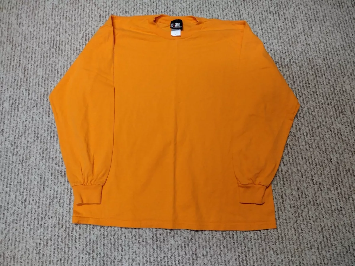 Vintage orange shirt sales