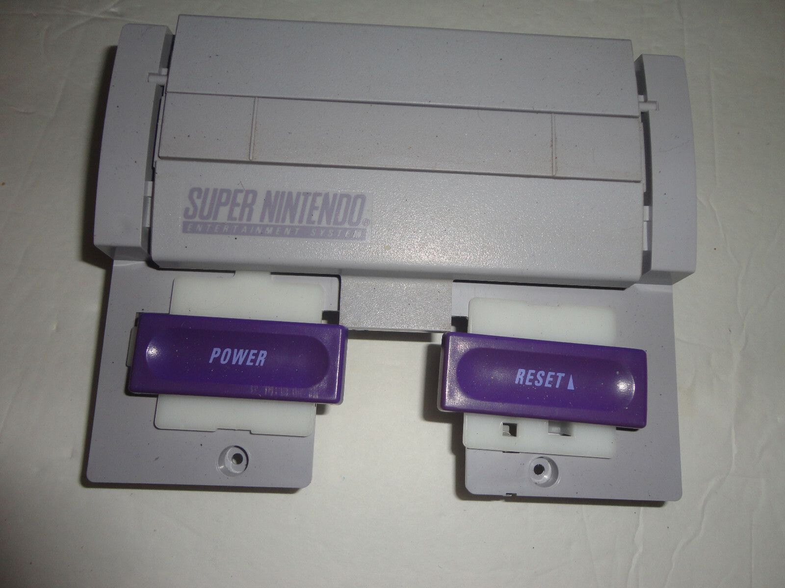 snes super nintendo replacement power reset buttons cartridge eject