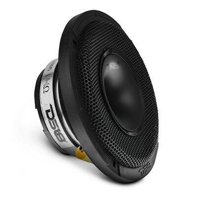 DS18 PRO-HY6.4MSL 6.5'' Shallow Hybrid Mid-Range Car Speaker 300 Watts 4-Ohms