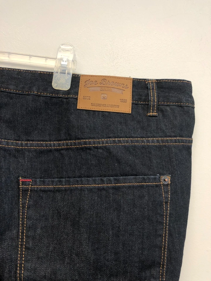 JEANS RECTOS OSCUROS JOE BROWNS W48 L35 NUEVOS CON ETIQUETAS 8303 Foto 4 de 4