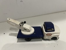 Vintage Japan Tin Friction AAA Wrecker Tow Truck