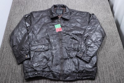 Maxam Genuine Top Grain Lambskin Coat Mosaic Design Men's 3XL New With Tag