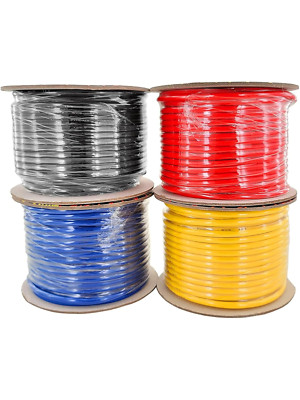 10 Gauge Stranded Copper Clad Aluminum Primary Wire Combo for Car Audio Amplifie