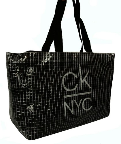Borsa mare spiaggia a spalla con pochette removibile CK CALVIN KLEIN  articolo K9 | eBay