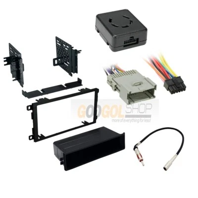 AMERICAN INTERNATIONAL Double DIN Car Stereo radio Chime Interface Harness for 2003-07 CHEVY SILVERADO