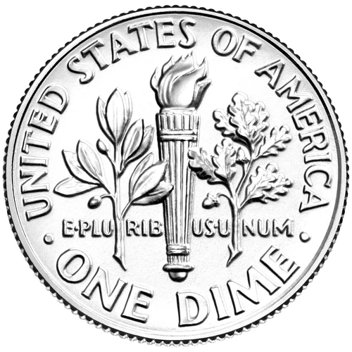 2025-P Roosevelt Dime — photo from the most recent tracked eBay sale