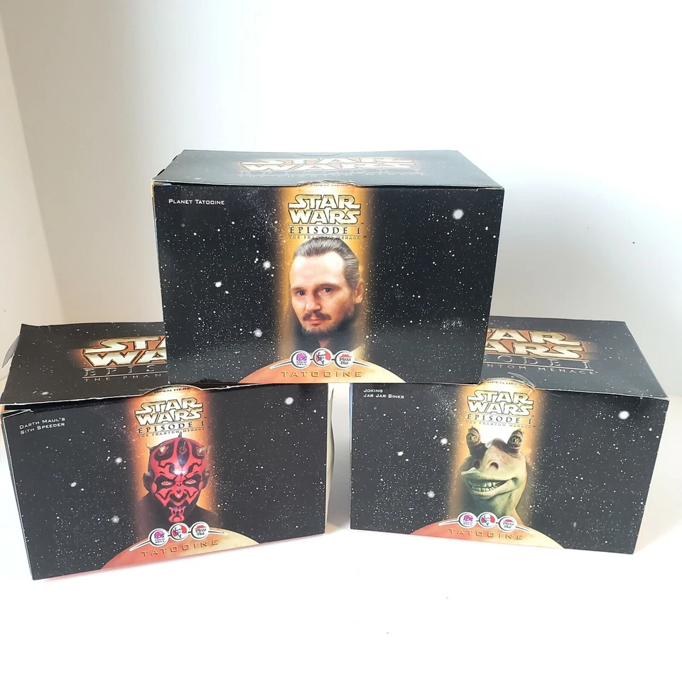 Figura de acción Star Wars Episodio 1 I Tatooine juguete 10 Taco Bell KFC Pizza Hut Foto 4 de 4