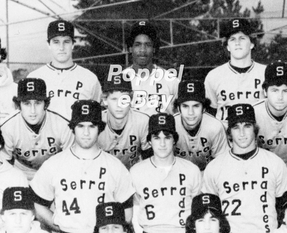 Anuario de escuela secundaria superior Barry Bonds TODOS LOS TIEMPOS HR KING BÉISBOL leer cuidadosamente Foto 2 de 4