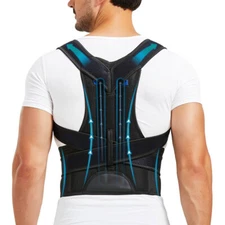 Back waist posture corrector adjustable waist trainer shoulder orthopedic belt