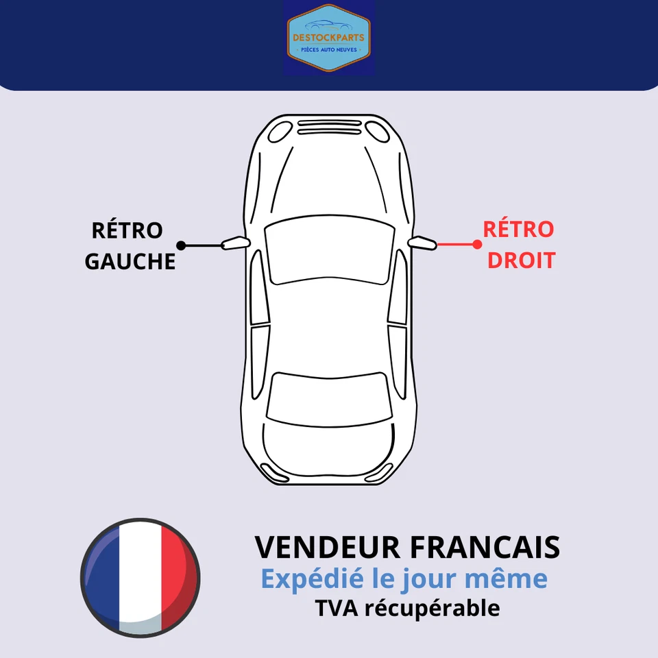 Rétroviseur droit Origine Renault Fluence neuf !! 963011303r - Photo 2/4