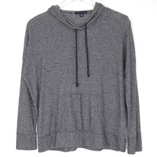 American Eagle Women's Oversized Lightweight Hoodie Sweatshirt Size Small Gray