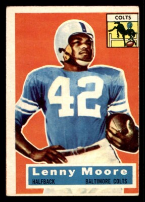 1956 Topps Football #60 Lenny Moore VG *e1