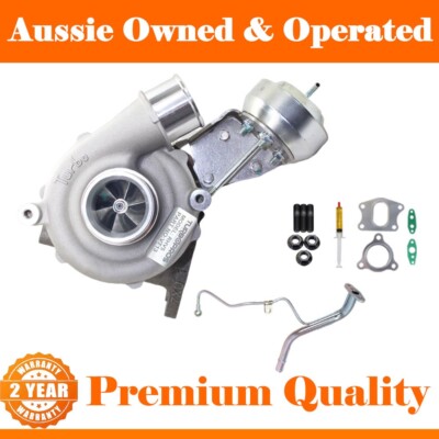 Upgrade Billet Turbo+Genuine Oil Feed Pipe For Mitsubishi Pajero 4M41 3.2L VT13
