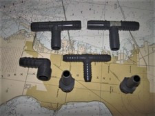 ASSORTMENT OF MARINE HOSE BARB FITTINGS