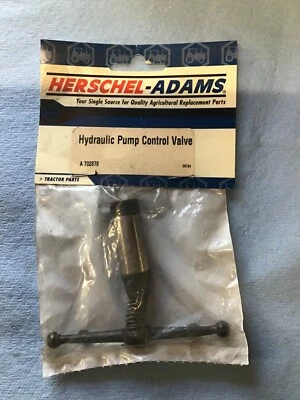 HERSCHEL ADAMS NOS 9N640 Hydraulic Pump Control Valve FORD HERSCHEL A702878