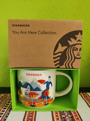 Starbucks Granada Tasse Mug NEU SKU | in original Box OVP YAH Spain