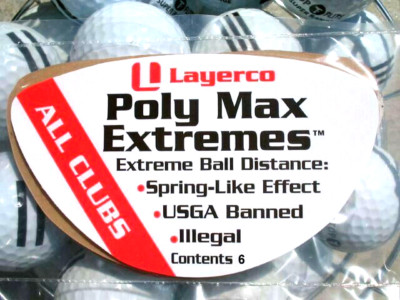POLY MAX EXTREMES #1 Illegal golf product used on all Titleist TSR 2,3,4 Drivers
