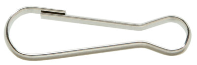 SBS  Simplexhaken 100 Stück Stahl vernickelt ähnl. DIN5287 Planenhaken Karabiner