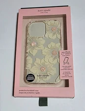 NEW Kate Spade NY Hardshell Case for Apple iPhone 13 PRO - Hollyhock Floral