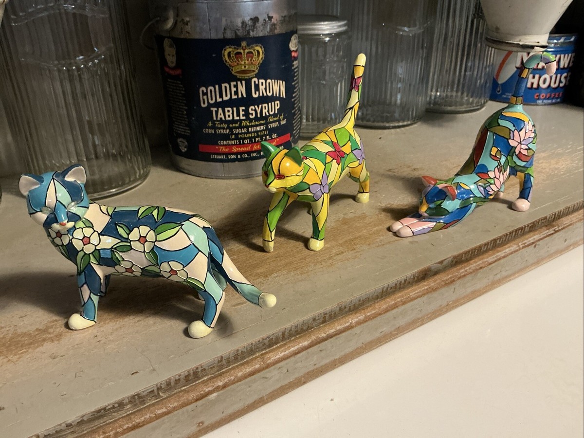 ティファニー ハミルトンコレクション 猫 キャット フィギュア 置物