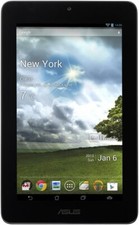 Asus Memo Pad 7 ME173X HD 7" Black Blue Back Android Tablet 1gb Ram 16gb Hdd