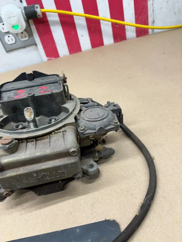 CARBURADOR HOLLEY 1850-3 600 CFM FORD CHEVROLET DODGE CHALLENGE GTO COUGAR Foto 3 de 4