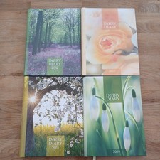 Vintage Dairy Diaries x 4 - 2 Sealed but all Unused 
