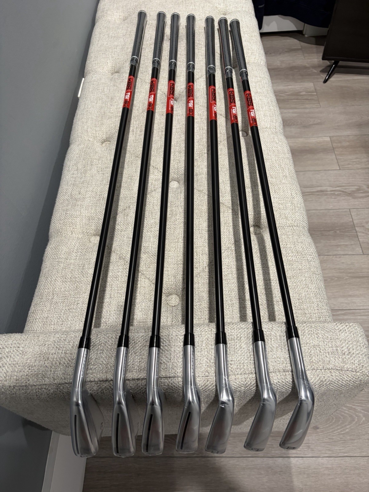 NEW 2025 TaylorMade P790 Irons 4-PW KBS TGI 80 Stiff Graphit
