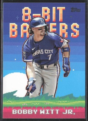 2025 Topps #8B-8 Bobby Witt Jr. 8-Bit Ballers Kansas City Royals (A2)