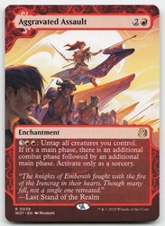 Aggravated Assault 39/103 Wilds of Eldraine: Enchanting Tales