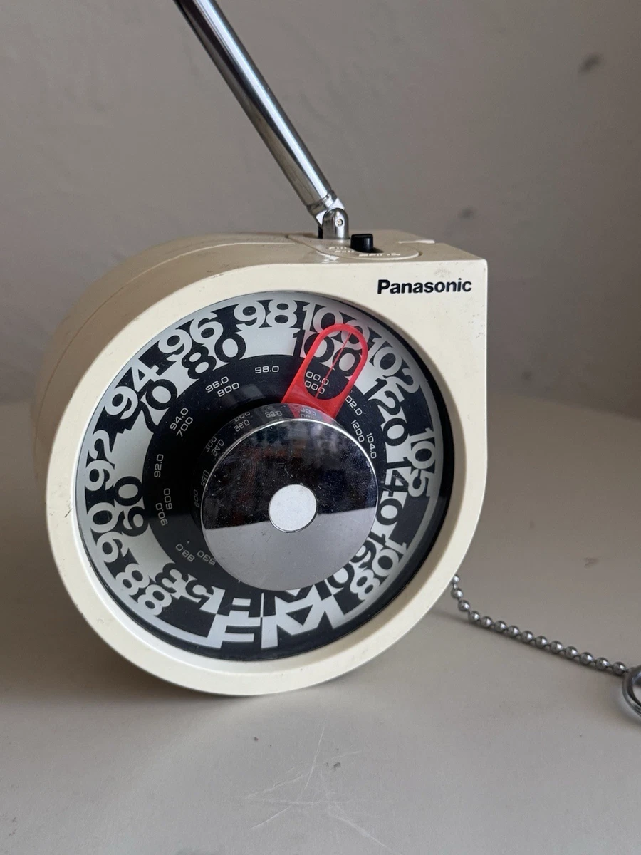 Vintage Panasonic AM FM Radio Indiana Collectible Transistor