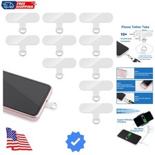 Phone Tether Tab, 10 Pieces Universal Phone Lanyard Patch Without Adhesive,Ph...