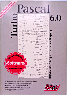 IBM PC -- TURBO PASCAL 6.0 (BHV - BUCH) #2DE