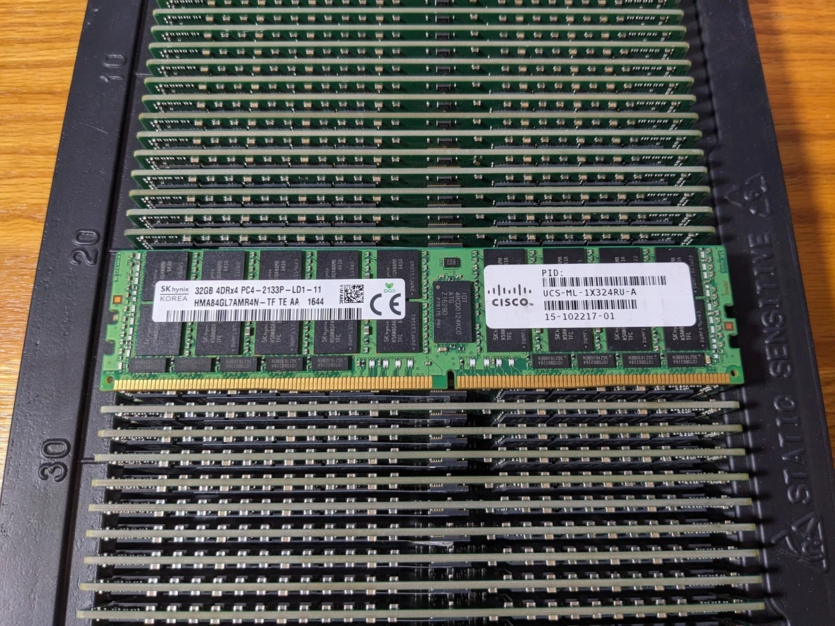 CENTURY DDR4-17000 32GB ECC メモリ PC4 PC4-17000 (DDR4-2133) Bus Speed ECC Network Server Memory (RAM