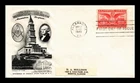 US COVER ALEXANDRIA VIRGINIA AIR MAIL FDC SCOTT C40 MASONIC CACHET