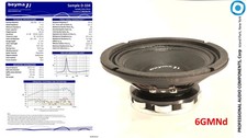 Beyma 6GMND 6.5 inch 200W 4 Ohm Pro Audio Mid Range Speaker