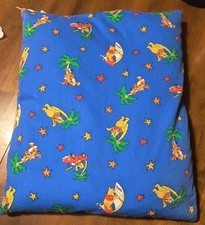 Vintage Winnie The Pooh  The Gang Stuffed Pillow