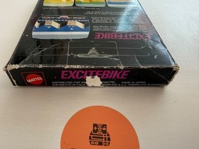 Excitebike Nintendo Nes Game PAL A GBR Mattel 3 Screw Version Boxed W/ Manual