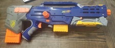 NERF N-Strike Elite Longshot CS-6 Blue Version w/2 Mags Works