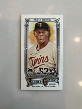 2025 Topps Allen & Ginter #235 Zebby Matthews RC Rookie Mini A&G BACK SP - Twins