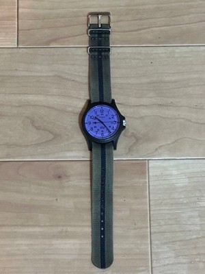 TIMEX watch purple dial WR50m