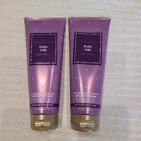 BATH AND BODY WORKS 2 x DARK KISS BODY CREAM
