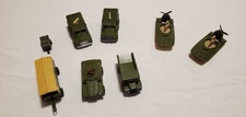 Vtg 70s Matchbox Superfast Rolamatics Military Vehicles Lesney England Lot Of 8