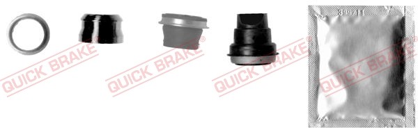 Rear QUICK BRAKE 113-1348 Accessory Kit, brake caliper for FORD
