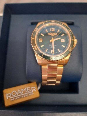ROAMER NAUTIC 100 GENTS SWISS DIVERS STYLE WATCH. 862844