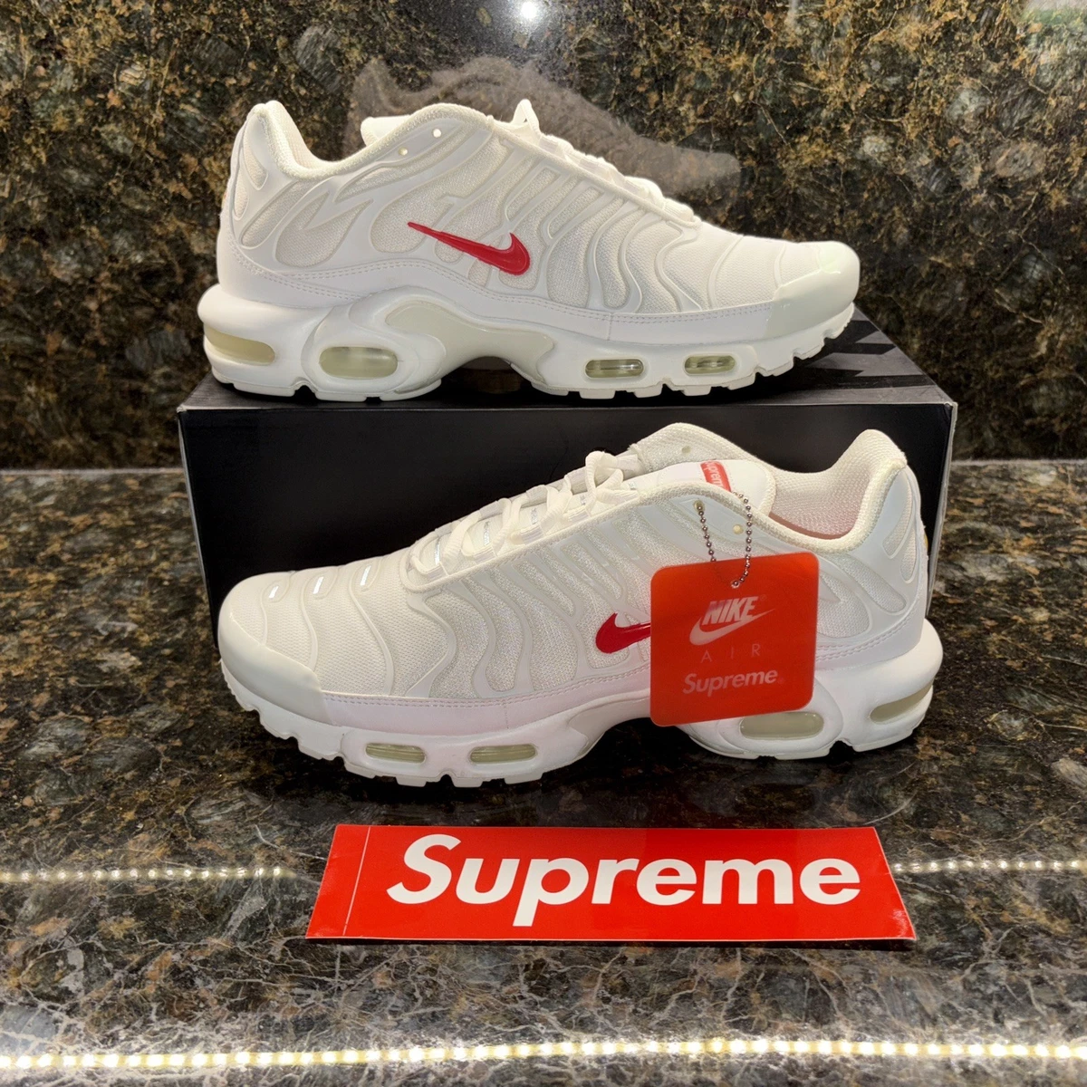 Supreme x Nike Air Max Plus TN White for Sale | Authenticity