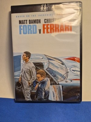 Ford vs Ferrari DVD 2020 New Sealed