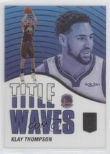 2021-22 Donruss Elite Title Waves Klay Thompson #9 0r2f